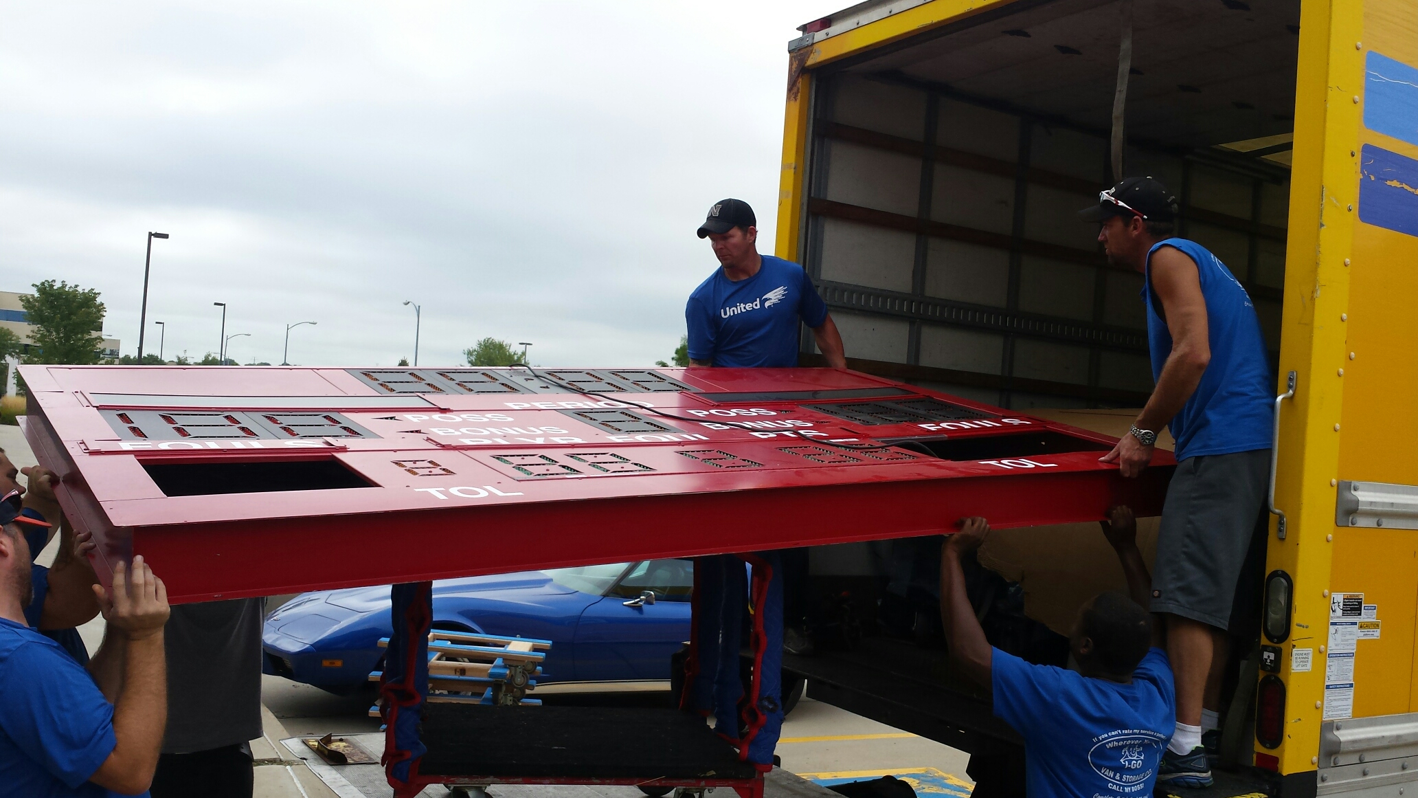 movers packing scoreboard